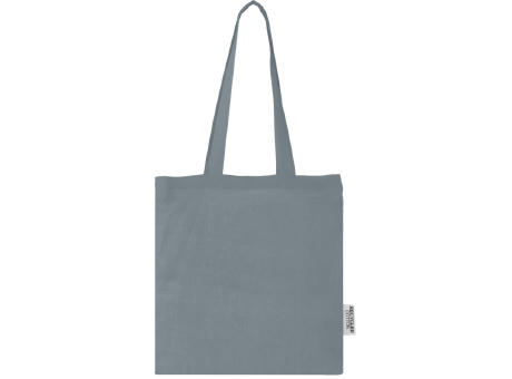 Bolsa Tote de algodón reciclado GRS de 140 g/m2 de 7 L Madras