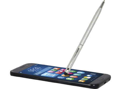 Boligrafo de aluminio con stylus Ore (tinta azul)