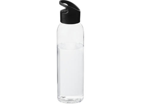 Botella de Tritan™ transparente con tapa de colores de 650 ml Sky