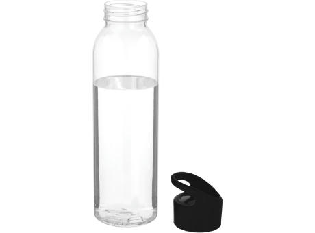 Botella de Tritan™ transparente con tapa de colores de 650 ml Sky