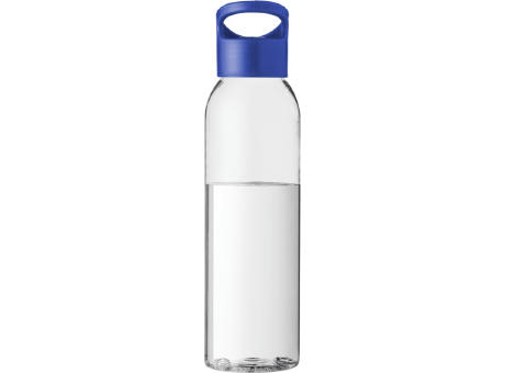 Botella de Tritan™ transparente con tapa de colores de 650 ml Sky