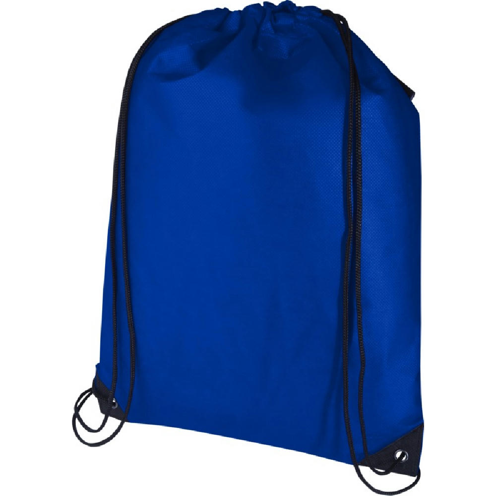 Bolsa de tela sin tejer de material reciclado GRS con cordón de 5 l Evergreen