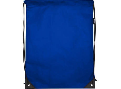 Bolsa de tela sin tejer de material reciclado GRS con cordón de 5 l Evergreen