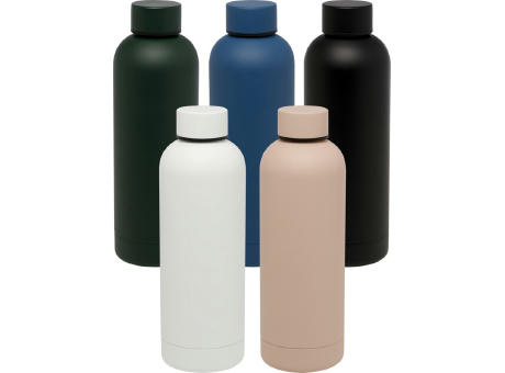 Bidón con aislamiento de cobre de 500 ml de acero inóxidable reciclado con certificado RCS Spring