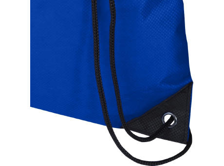 Bolsa de tela sin tejer de material reciclado GRS con cordón de 5 l Evergreen