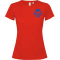 Camiseta de manga corta para mujer de 125 g/m² Estoril