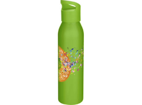 Botella de 650 ml de acero inoxidable reciclado con certificado RCS de una sola pared Sky