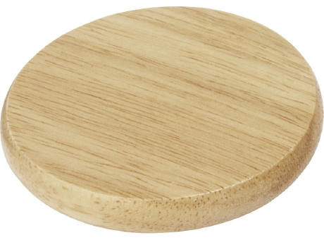 Posavasos de madera con abrebotellas Scoll