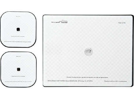 Combo 3 de alfombrilla para ratón y juego de posavasos Brite-Mat®