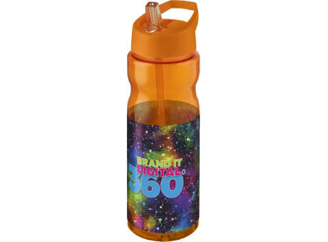 Bidón deportivo con tapa con boquilla de 650 ml H2O Active® Base 