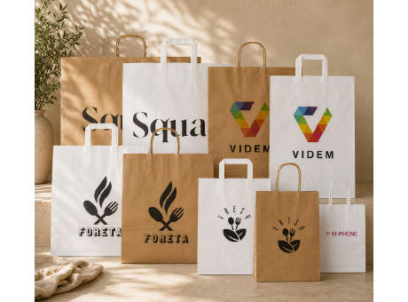 Kit de muestras de bolsas de papel kraft