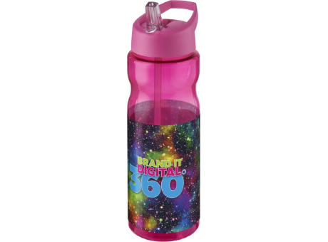 Bidón deportivo con tapa con boquilla de 650 ml H2O Active® Base 