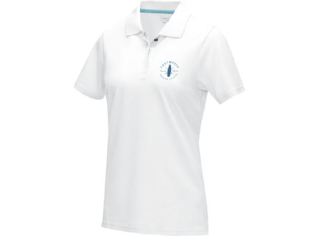 Polo orgánico de manga corta para mujer 