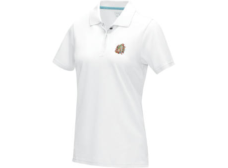Polo orgánico de manga corta para mujer 