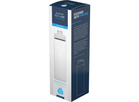 Bidón deportivo con tapa Flip de 850 ml H2O Active® Eco POP Vibe