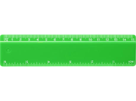 Regla de plástico de 15 cm Renzo