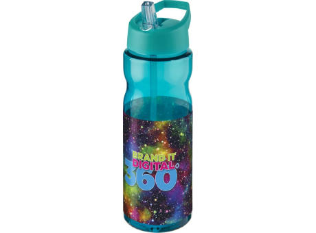 Bidón deportivo con tapa con boquilla de 650 ml H2O Active® Base 