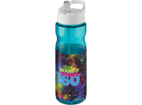 Bidón deportivo con tapa con boquilla de 650 ml H2O Active® Base 
