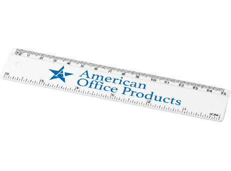 Regla de plástico de 15 cm Renzo