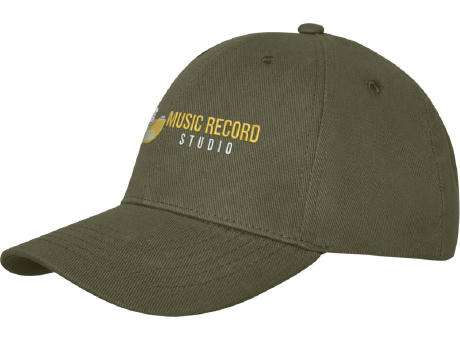 Gorra de 6 paneles de 260 g/m² Davis