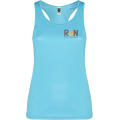 Camiseta deportiva sin mangas para mujer de 140 g/m² Shura