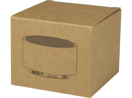 Altavoz inalámbrico Bluetooth® de aluminio reciclado de 3 W Ankaa