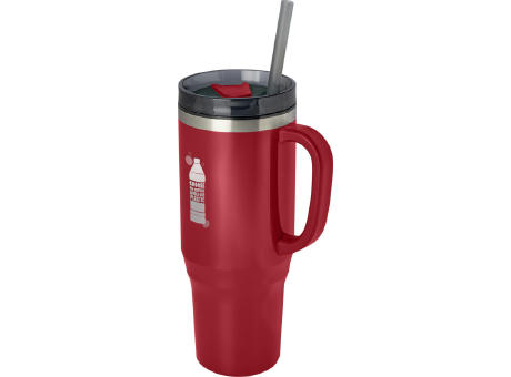 Vaso térmico con pajita de 1200 ml con certificado RCS Melbourne