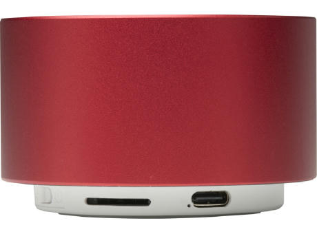 Altavoz inalámbrico Bluetooth® de aluminio reciclado de 3 W Ankaa