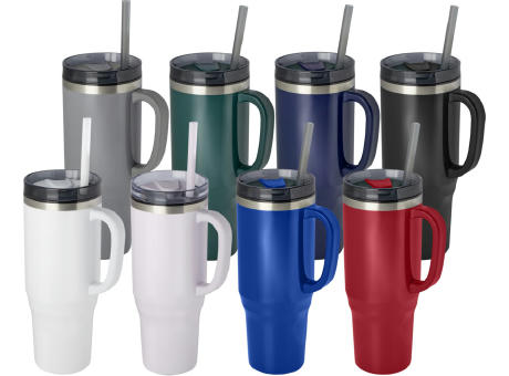 Vaso térmico con pajita de 1200 ml con certificado RCS Melbourne