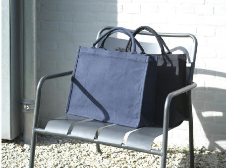 Bolsa Tote cuadrada de 500 g/m² con material reciclado Aware™ Trace