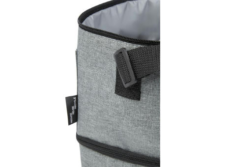 Bolsa isotérmica para almuerzo y 9 latas de PET reciclado GRS Tundra