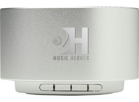 Altavoz inalámbrico Bluetooth® de aluminio reciclado de 3 W Ankaa