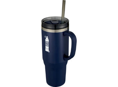 Vaso térmico con pajita de 1200 ml con certificado RCS Melbourne