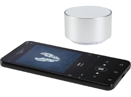 Altavoz inalámbrico Bluetooth® de aluminio reciclado de 3 W Ankaa