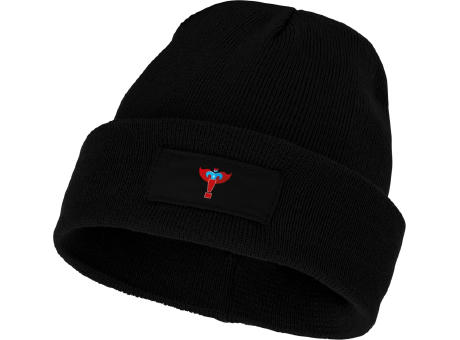 Gorro de lana con parche Boreas