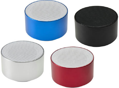 Altavoz inalámbrico Bluetooth® de aluminio reciclado de 3 W Ankaa