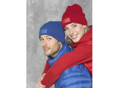 Gorro de lana con parche Boreas