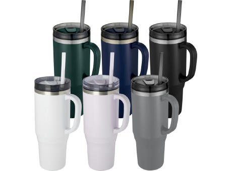 Vaso térmico con pajita de 1200 ml con certificado RCS Melbourne