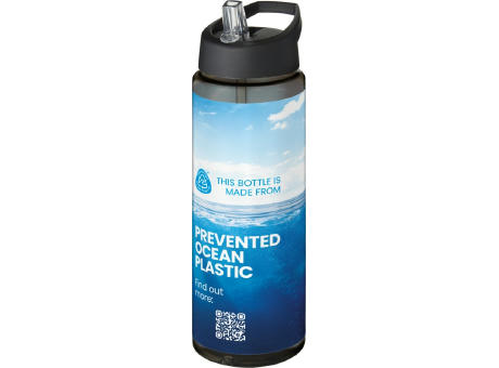 Bidón deportivo con tapa con boquilla de 850 ml H2O Active® Eco Vibe 
