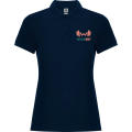 Polo de manga corta para mujer de 220 g/m² Pegaso Premium