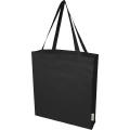 Bolsa Tote con refuerzos de algodón reciclado GRS de 140 g/m² de 12L Madras