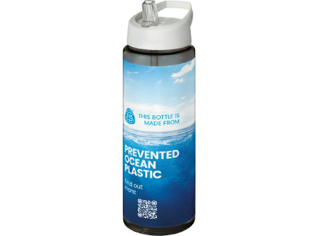 Bidón deportivo con tapa con boquilla de 850 ml H2O Active® Eco Vibe 