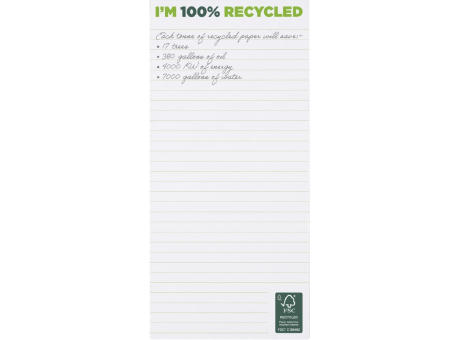 Libreta 1/3 A4 de papel reciclado Desk-Mate®