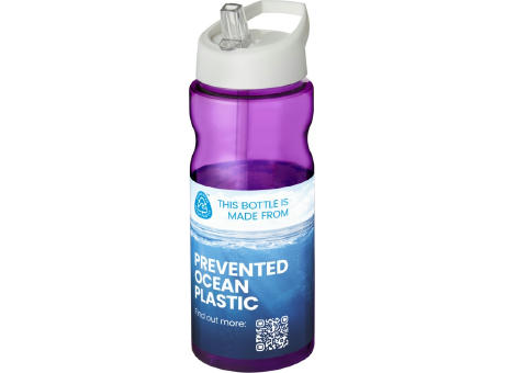 Bidón deportivo con boquilla de 650 ml H2O Active® Eco Base