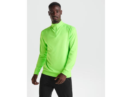 Sudadera unisex de manga larga y cremallera 1/4 de 200 g/m² Epiro