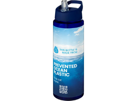 Bidón deportivo con tapa con boquilla de 850 ml H2O Active® Eco Vibe 