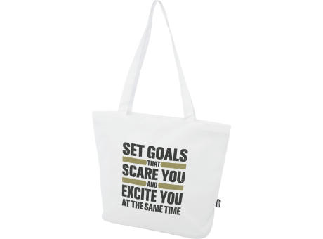 Bolsa Tote con cremallera de material reciclado GRS de 20 L Panama