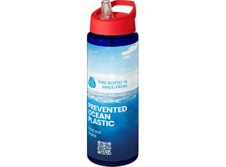 Bidón deportivo con tapa con boquilla de 850 ml H2O Active® Eco Vibe 