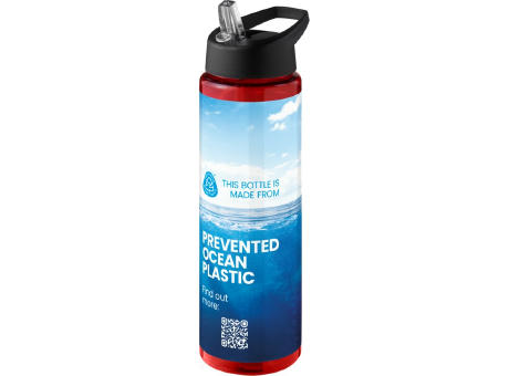 Bidón deportivo con tapa con boquilla de 850 ml H2O Active® Eco Vibe 