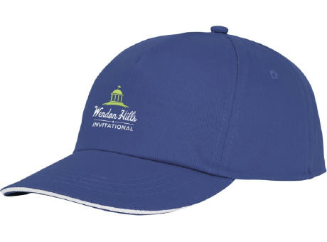 Gorra de 5 paneles con ribete de 175 g/m² Styx
